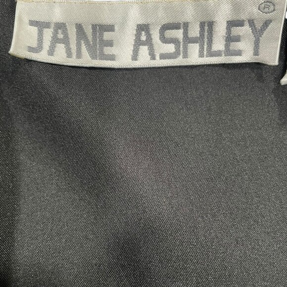 Vintage Jane Ashley Black Velvet Floral Sequin Vest L Boho Chic Festival Holiday - Picture 2 of 12